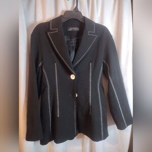 Zara Woman Black Tailored Blazer Jacket